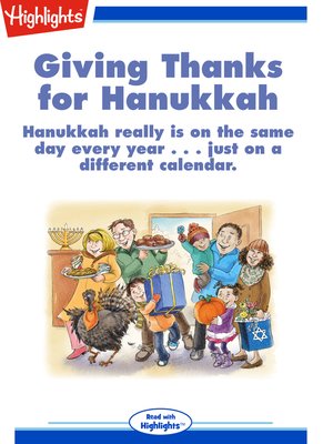 cover image of Giving Thanks for Hanukkah